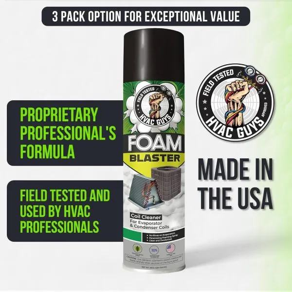 Foam Blaster AC Coil Cleaner