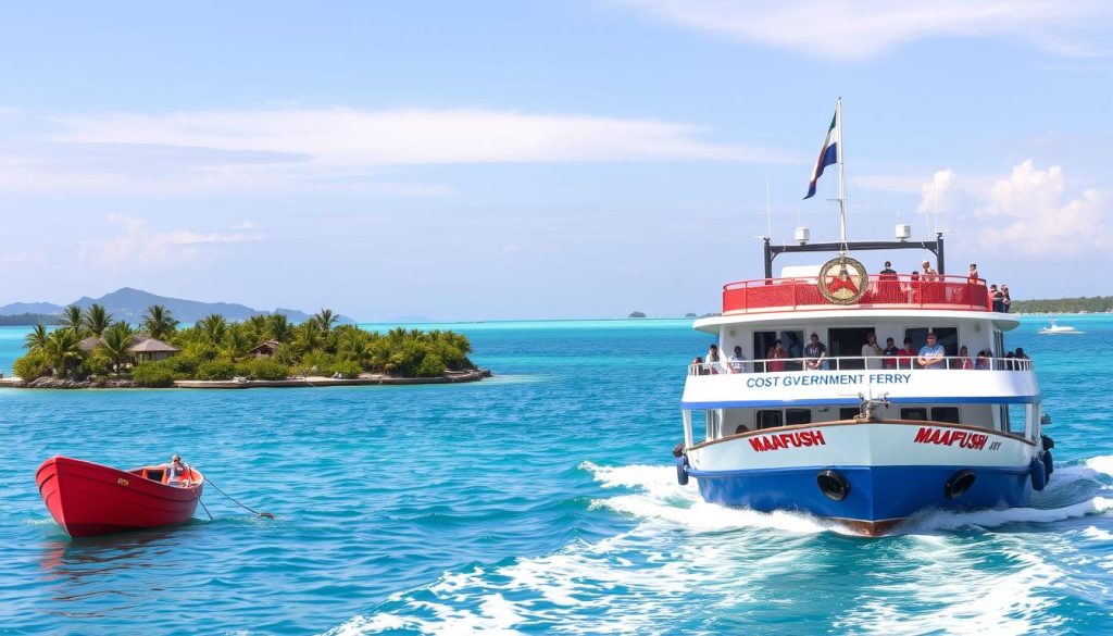 Male to Maafushi Ferry